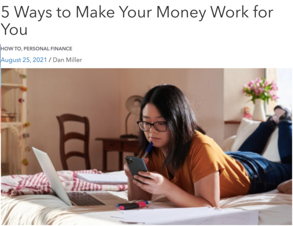 5 Ways to make your money work for you